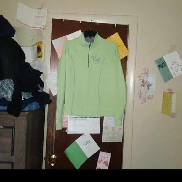 Victoria Secret PINK Y2K Retro 1/4 zip pullover - Picture 4 of 9